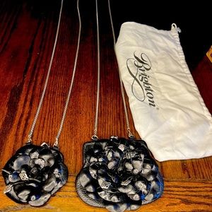 Brighton mini crossbodies with sterling silver long strap